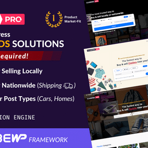 ClassifiedPro v1.0.12 Nulled – Local Classifieds Ads WordPress Theme