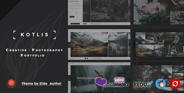 Kotlis v6.7.2 Nulled - Photography Portfolio WordPress Theme