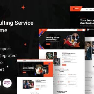 Konsal v1.0.0 Nulled – Corporate Business & Consulting WordPress Theme