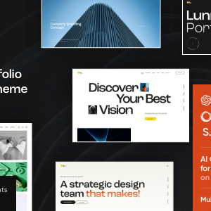 Lunna v1.8 Nulled – Creative Portfolio WordPress Theme