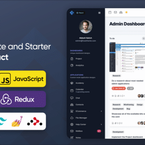 Fuse React TS v10.0.1 Nulled – Redux, RTK Query, TypeScript, Vite, Admin Dashboard Template