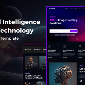 AiNext Nulled – AI Agency & Startup HTML Template