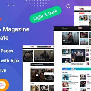 TNews v1.0 Nulled – Newspaper & Magazine HTML Template