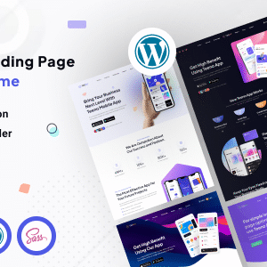 Teeno Nulled – App Landing WordPress Theme