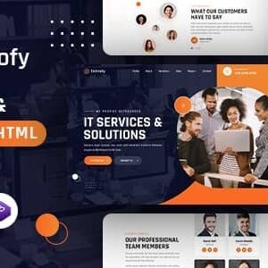 Technofy Nulled – IT Services & Solutions HTML Template