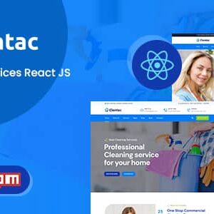 Clentac – Cleaning Services React JS Template