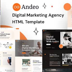Andeo Nulled – Digital Marketing Agency HTML Template