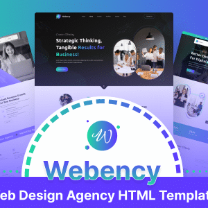 Webency Nulled – Web Design Agency HTML Template