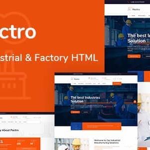Pectro Nulled – Industrial & Factory HTML Template