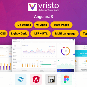 Vristo Nulled – Multipurpose Tailwind Angular Admin Template