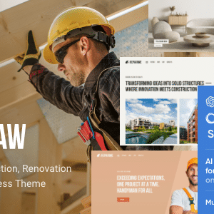 Jigsaw v1.0 Nulled – Building & Construction WordPress Theme