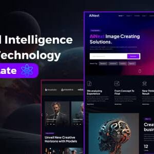 AiNext v1.2 Nulled – AI Agency & Startup WordPress Theme