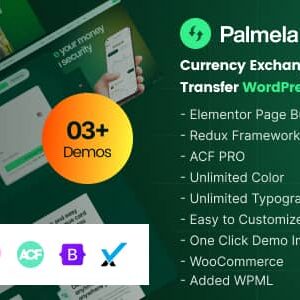 Palmela v1.3 Nulled – Online Banking & Money Transfer WordPress Theme