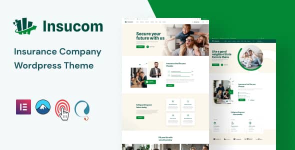 Insucom v1.0 Nulled - Insurance WordPress Theme