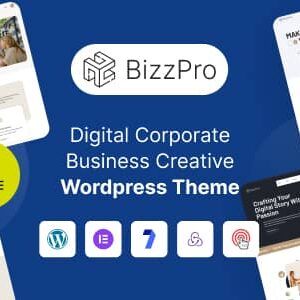 Bizzpro v1.0.1 – Digital Corporate Business Creative WordPress Theme Multipurpose