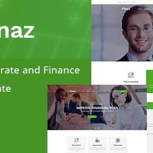 Pinaz Nulled – Corporate and Finance HTML Template