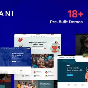 Humani v1.2.2 Nulled – Nonprofit & Charity WordPress Theme