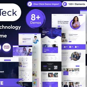 Webteck v1.0 Nulled – IT Solution and Technology WordPress Theme