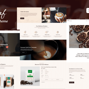 Decaf Nulled – Coffee Shop Shopify Theme