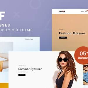 Salof v1.0 Nulled – Fashion Glasses Responsive Shopify 2.0 Theme