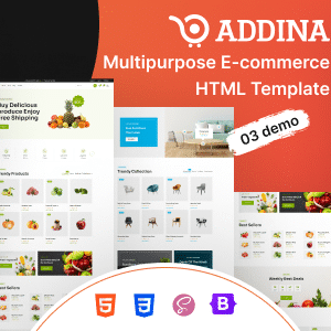 Addina Nulled – eCommerce HTML Template
