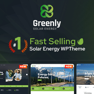 Greenly v7.1 Nulled – Ecology & Solar Energy WordPress Theme