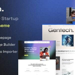Gentech v1.0.0 – IT Solutions & Startup WordPress Theme
