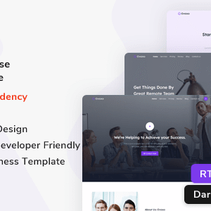 Ovaxo Nulled – Vue js Multipurpose Landing Template