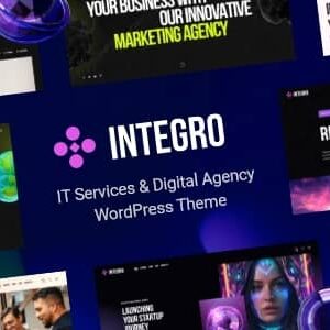 Integro v1.3 Nulled – IT Services & Digital Agency WordPress Theme
