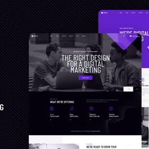 Qutiiz Nulled – Digital Marketing Agency HTML Template