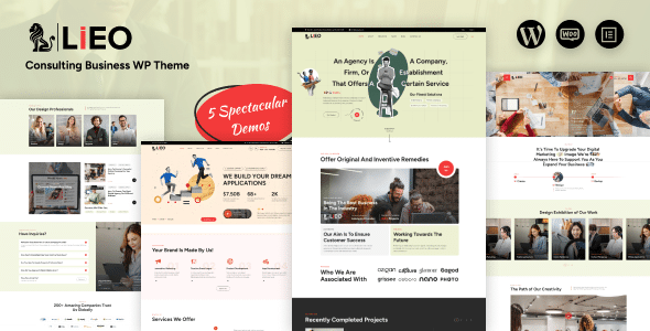 LIEO v1.0.3 Nulled - Consulting Theme