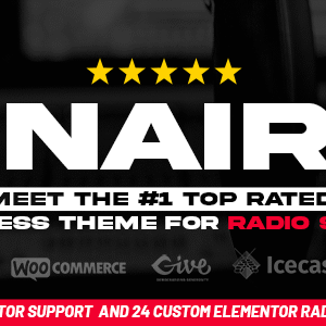 Onair2 v5.4.3 Nulled – Radio Station WordPress Theme