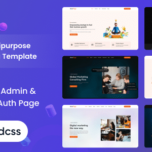 AeroPage Nulled – Tailwind CSS Multipurpose Landing Template
