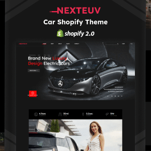 NextEuv Nulled – EV Shop, Single Product Shopify Theme