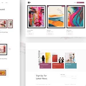 Monaliza Nulled – Minimal Art Shop Theme