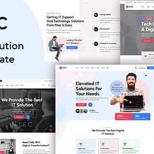 Ntec Nulled – Saas & IT Solution HTML Template