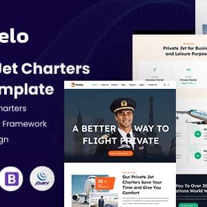 Avelo Nulled – Private Jet Charters HTML Template