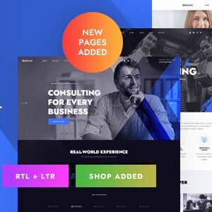 Aivons Nulled – Business Consulting HTML Template