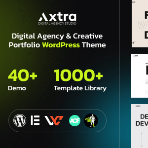 Axtra v2.0 Nulled – Digital Agency Creative Portfolio Theme