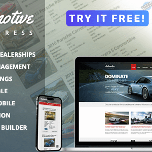 Automotive v13.1.1 Nulled – Car Dealership Business WordPress Theme