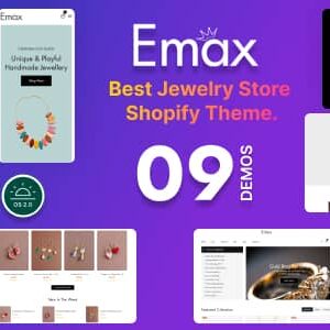Emax Nulled – Jewelry Store Shopify OS 2.0 Theme