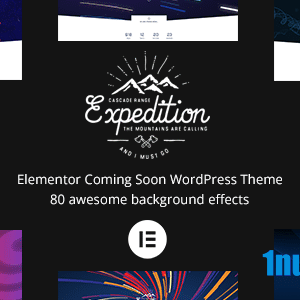 Expedition v4.0.0 Nulled – Elementor Coming Soon WordPress Theme