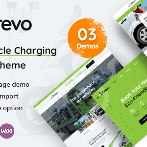 Grevo v1.8 Nulled – Electric Vehicle Charging WordPress Theme