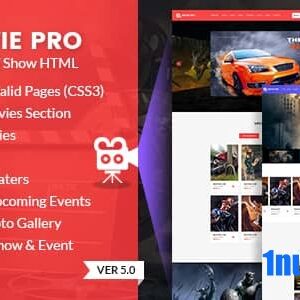 Movie Pro Nulled – TV Show and Production House HTML template