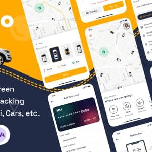 Taxigo Nulled – Car Rental and Taxi Booking Mobile App PWA HTML Template
