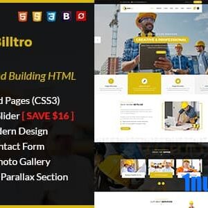 The Billtro Nulled – Construction HTML Template