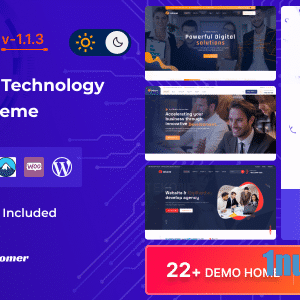 Tekone v1.1.3 Nulled – IT Solutions & Technology WordPress Theme