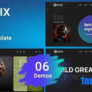 Avrix v1.0.2 Nulled – Digital Agency Portfolio Template