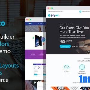 JelyCo v1.1.0 Nulled – ISP & Telecom WordPress Theme
