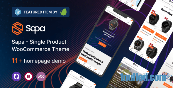 Sapa v1.1.0 Nulled - Product Landing Page WooCommerce Theme